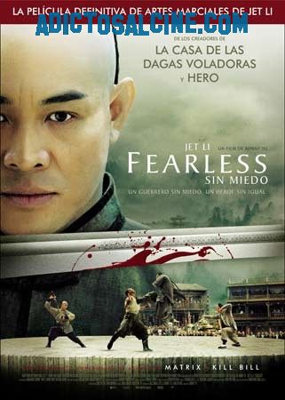 Carátula de Fearless (sin miedo)