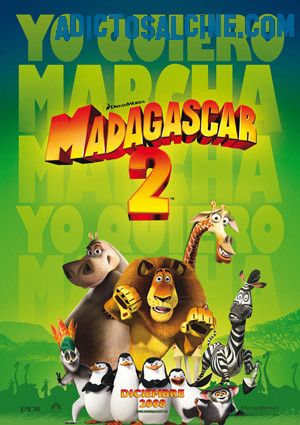 Carátula de Madagascar 2, de la jaula a la jungla